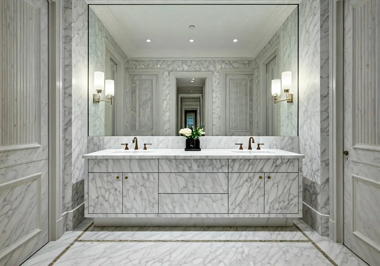 10 Stunning Ways to Use White Marble in Your Home – Tilehouz