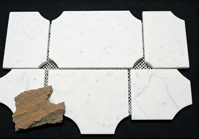 Renovation Inspiration: Thassos Marble Tile Trends
