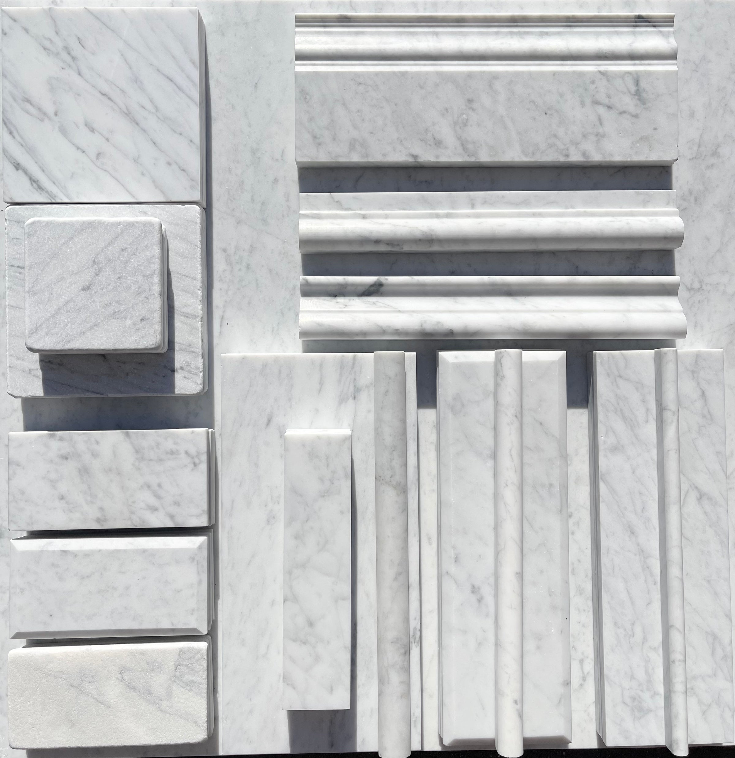 CARRARA WHITE MARBLE