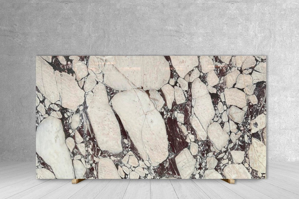 Marble Calacatta Viola WOW polished slab countertop