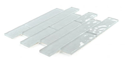 Ripple Clear Grey Glass 11.75x11.75