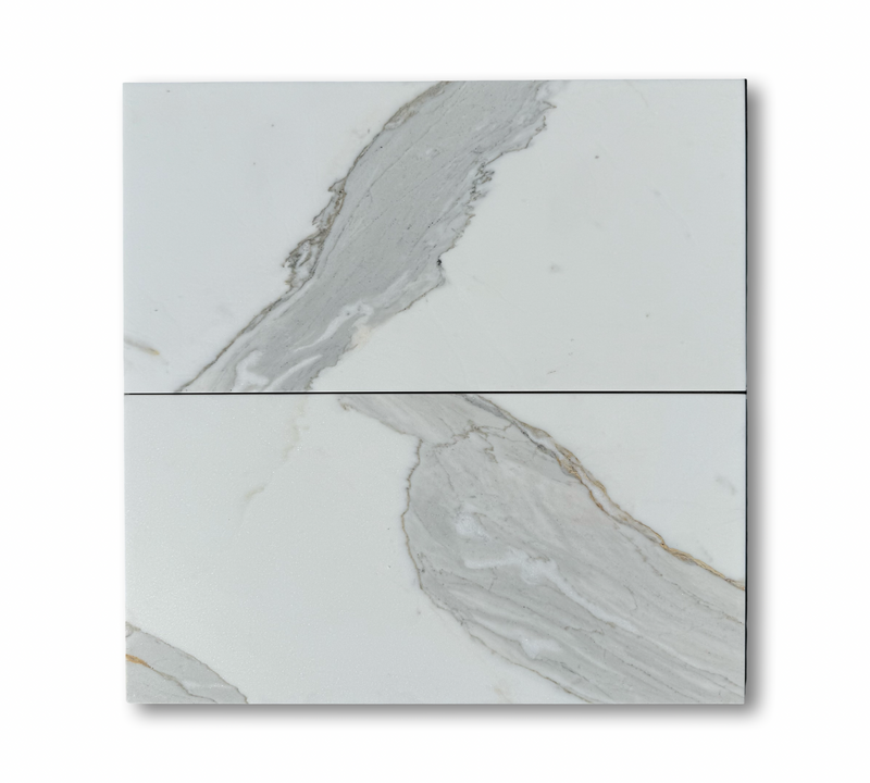 Calacatta Gold Marble 12x24 Tile Polished&Honed