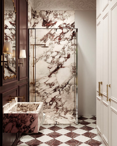 Rosso Levanto Premium Marble 12x12 Tile