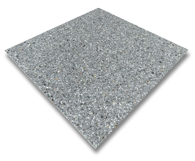 Italian Terrazzo Dark Gray Polished 24x24