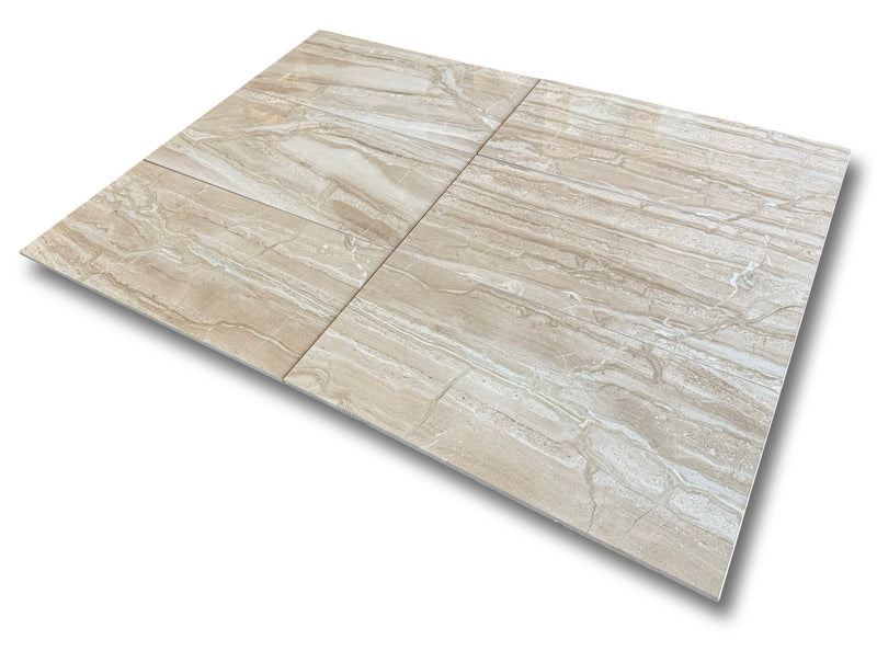 Italian Daino Reale Marble Tile 12x24