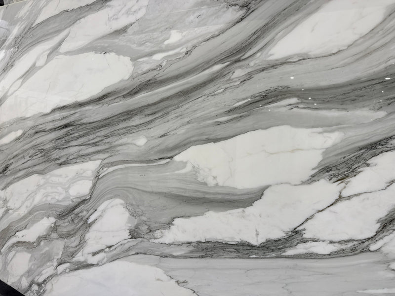 MARBLE CALACATTA OMG POLISHED SLAB 3/4 123 x 72