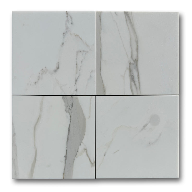 Calacatta Gold Marble 12x12 Tile Polished&Honed