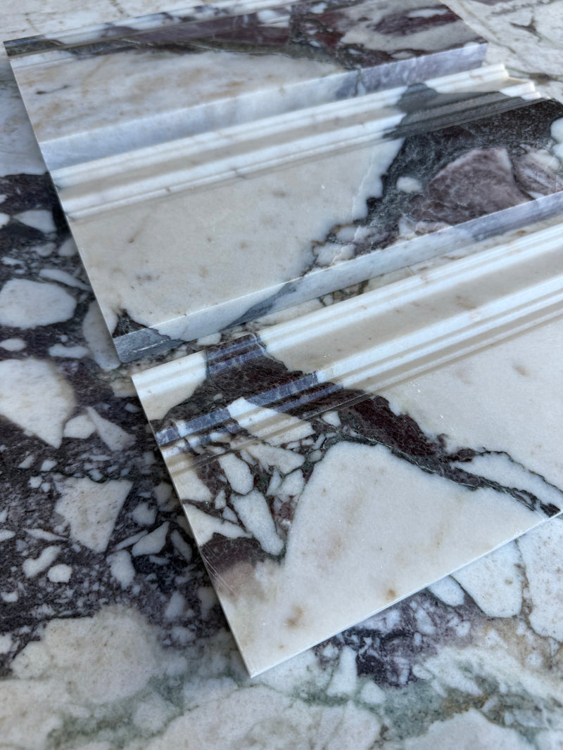 Calacatta Viola Marble Baseboard