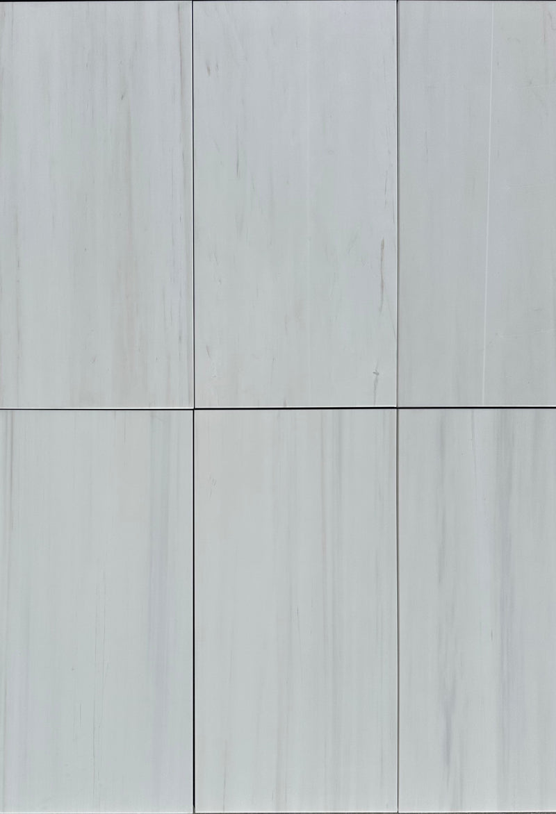 Bianco Dolomite 12x24 Tile Polished/Honed (Classic)