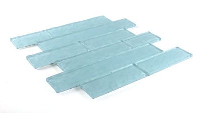 Ripple Turquoise Glass 11.75x11.75