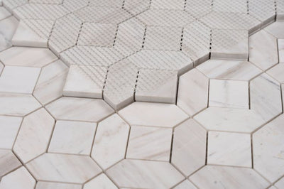 Eclipse Wooden White Honed 13 x 13