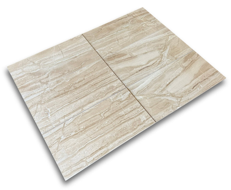 Italian Daino Reale Marble Tile 12x24