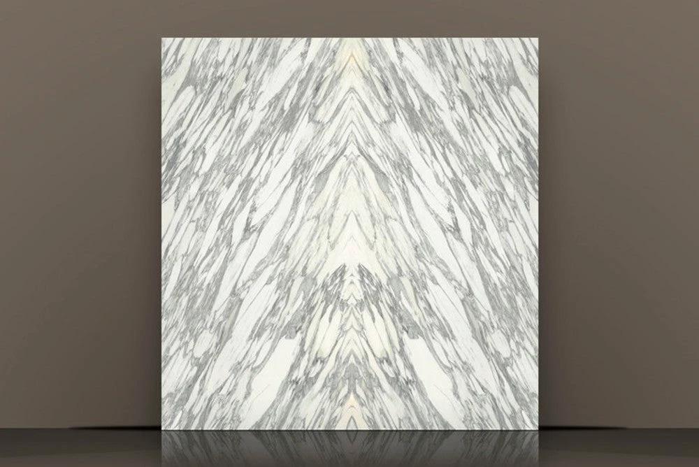 Porcelain slab Tilehouz ARABESCATO CORCHIA TECH, 1/2 in polished, 126 x 63 cm, marble-gray pattern