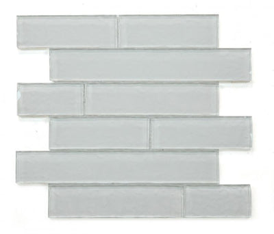 Ripple Clear Grey Glass 11.75x11.75