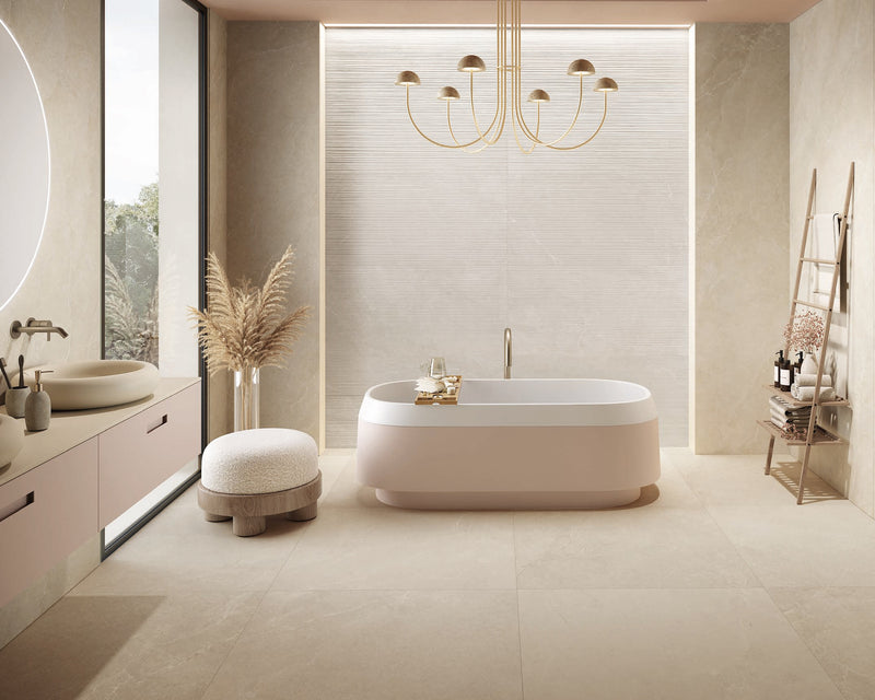 NOBLE STONE BEIGE PORCELAIN TILE 24X48
