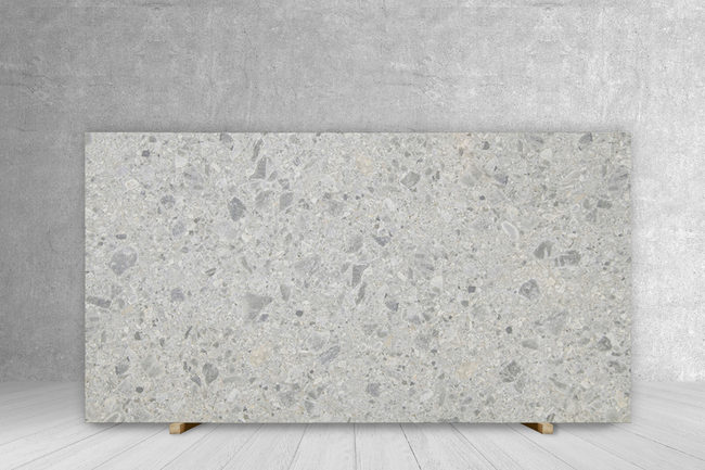 CEPPO GREY TECH SIDE A" 1/2" SATIN SLAB 126 x 63