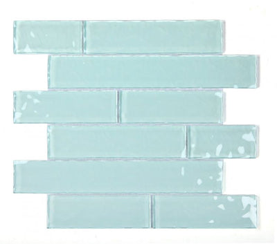 Ripple Turquoise Glass 11.75x11.75