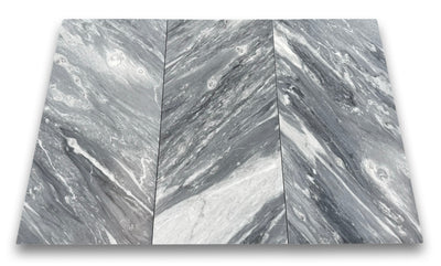 Bardiglio Nuvolato Italian Marble 12x24 Tile Polished/Honed