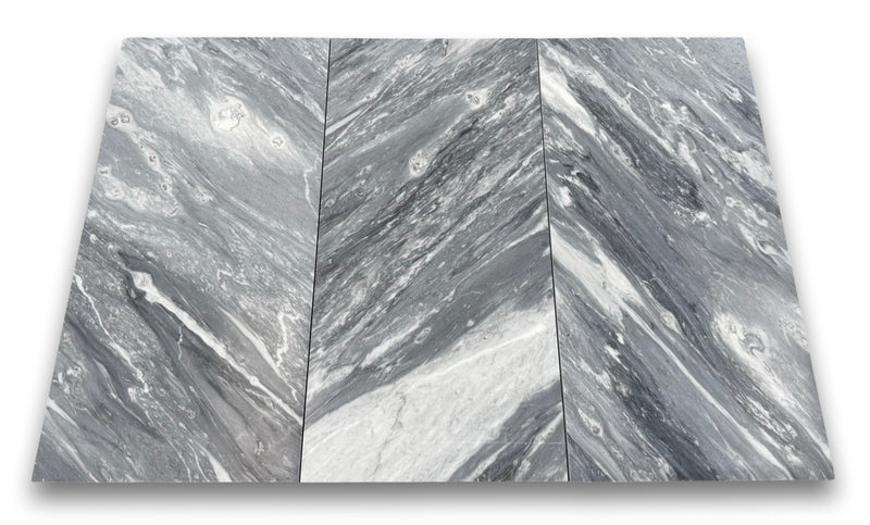 Bardiglio Nuvolato Italian Marble 12x24 Tile Polished/Honed