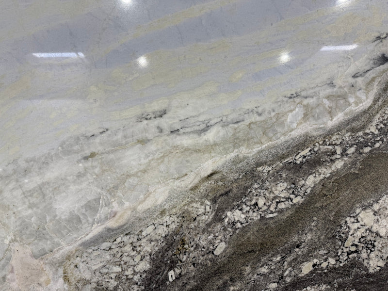 MARBLE DALMATA BLUE POLISHED SLAB 122x77