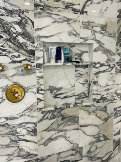 Arabescato 12x24 Premium Italian Marble Tile Polished/Honed