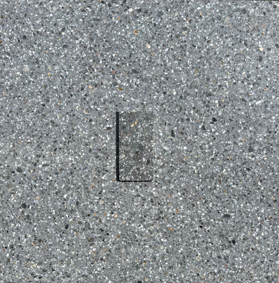 Italian Terrazzo Dark Gray Polished 24x24