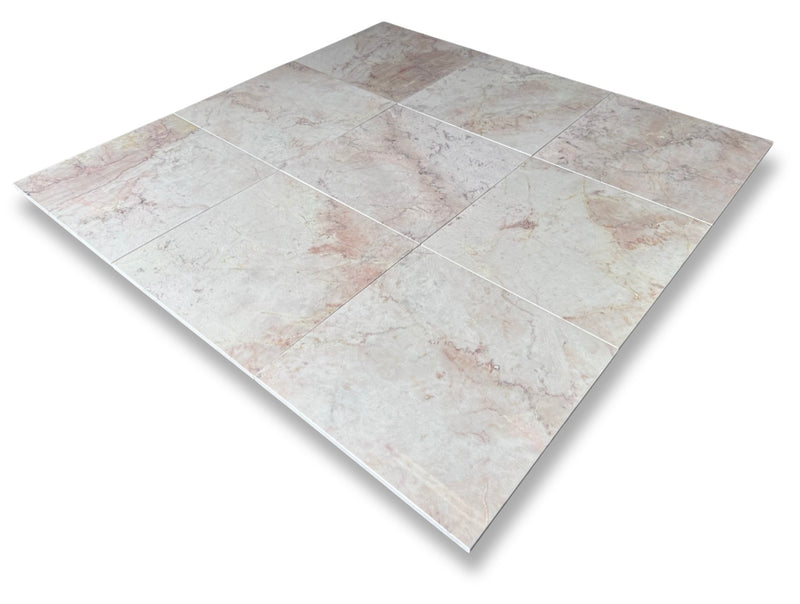 Cherry Blossom 12x12 Polished Pink Marble