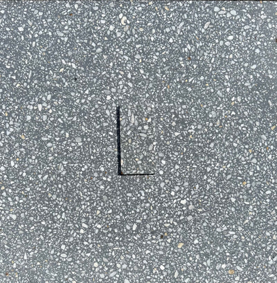 Terrazzo Medium Gray Polished Tile 24x24