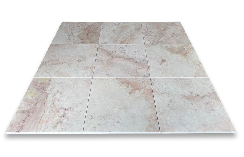 Cherry Blossom 12x12 Polished Pink Marble