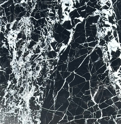 Asian Marquina Noir 12x12 Polished