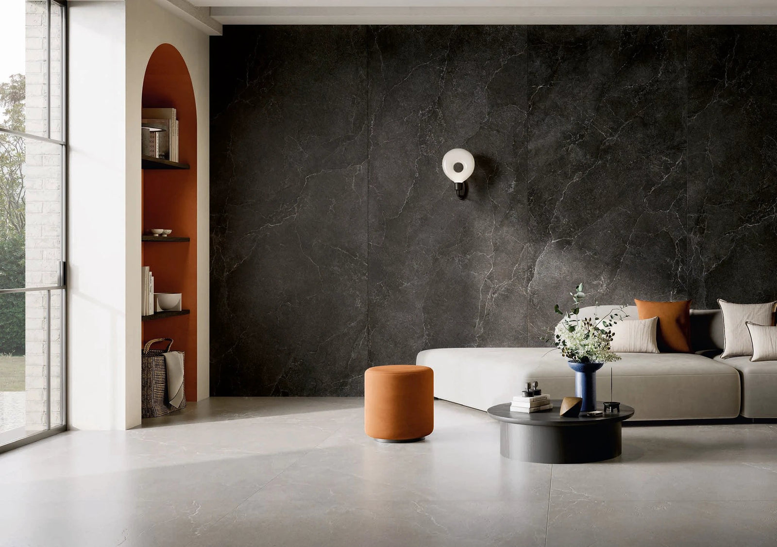 Noble Stone grey porcelain tile 24x48 from Tilehouz
