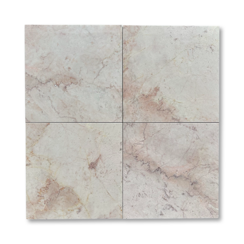 Cherry Blossom 12x12 Polished Pink Marble