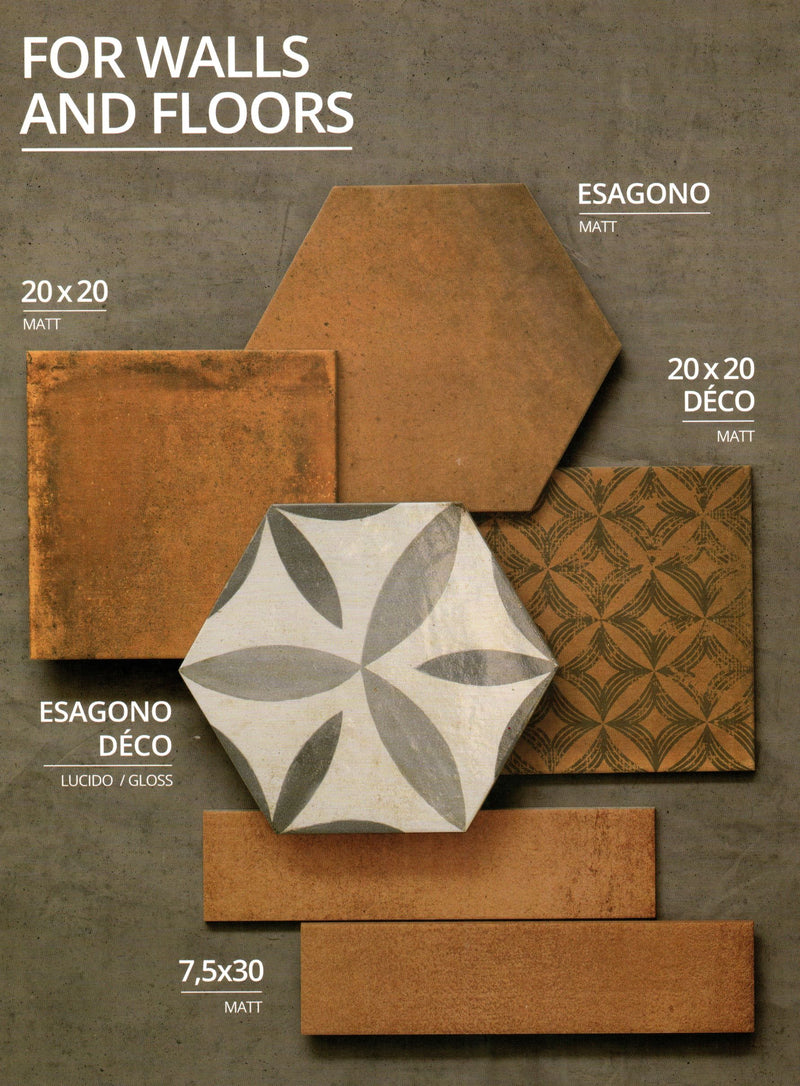 FIRENZE ANTICO DECO PORCELAIN TILE 8X8