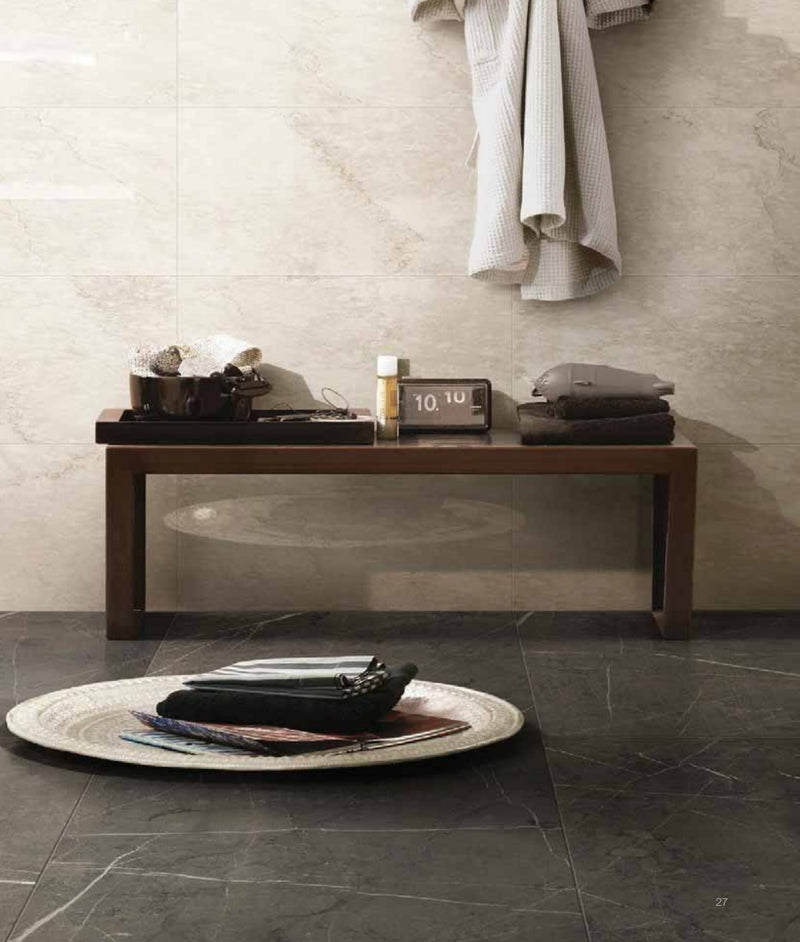 IMPERIAL WHITE PORCELAIN TILE 12X24