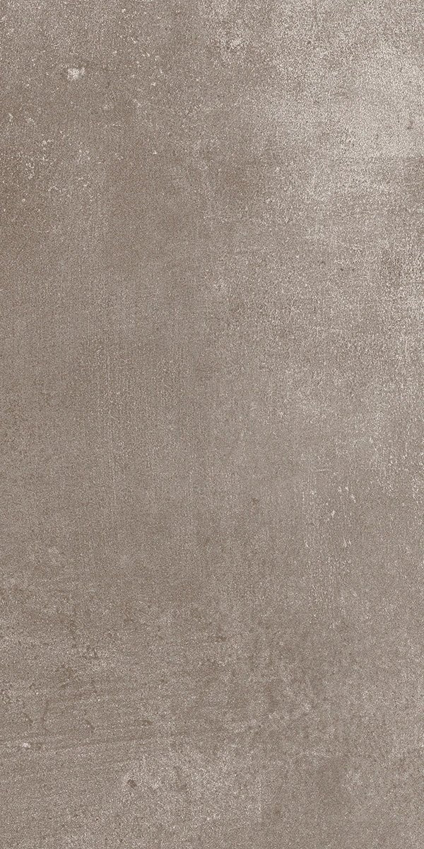 Volcano Taupe porcelain tile, 12x24 by Tilehouz, taupe with subtle textured finish