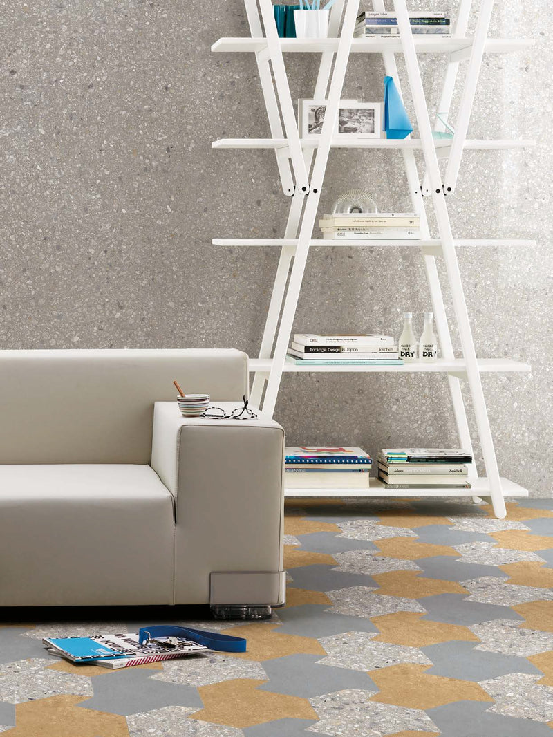 MATCH UP EARL GREY MIX (EAGRE) PORCELAIN TILE 24X24