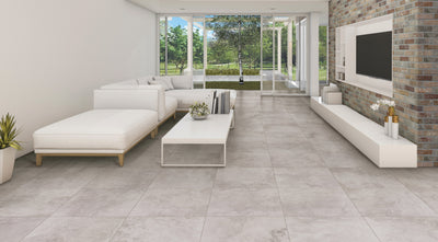 ARDESIE WHITE PORCELAIN TILE 24X48