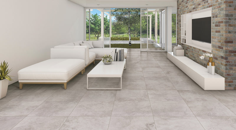 ARDESIE WHITE PORCELAIN TILE 24X48