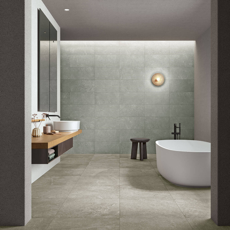 TRUST GREY PORCELAIN TILE 12X24