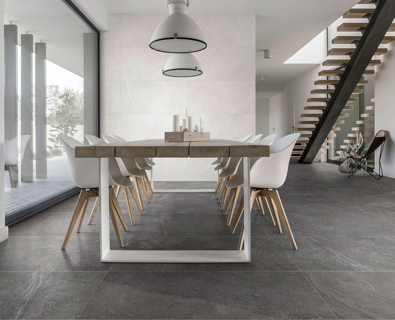 TRUST WHITE PORCELAIN TILE 12X24