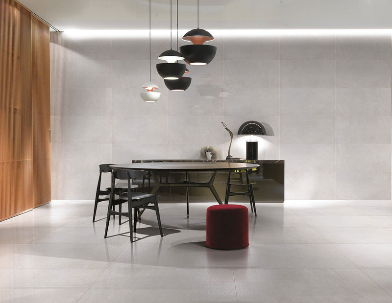 TRUST WHITE PORCELAIN TILE 12X24