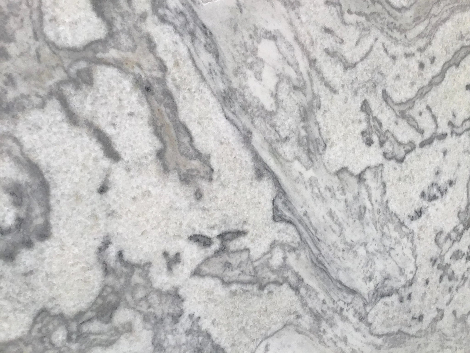 Marble White Super Leather Slab countertop by Tilehouz, 112 x 65, 3/4 in thick