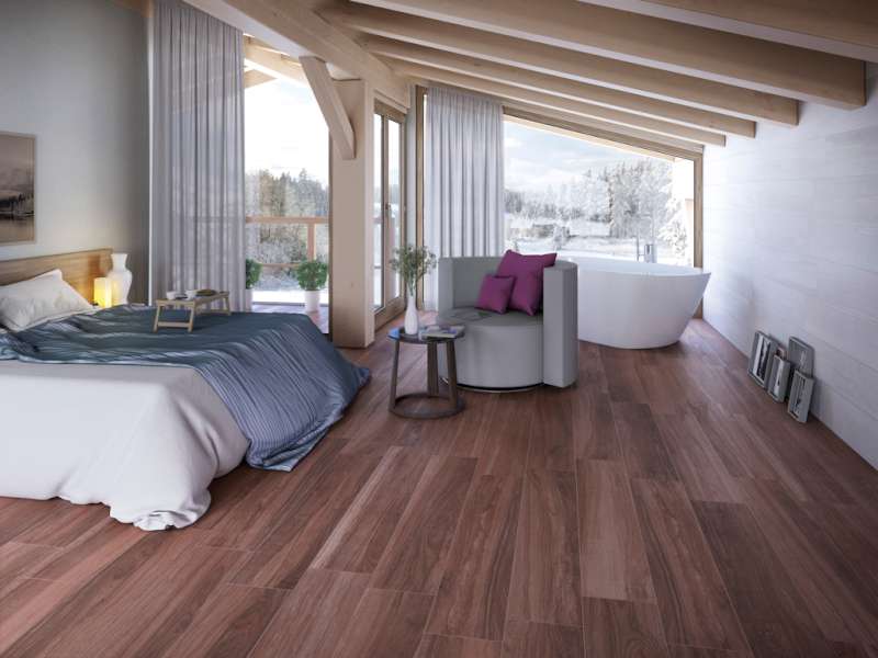 ONTARIO BROWN PORCELAIN TILE 10X48