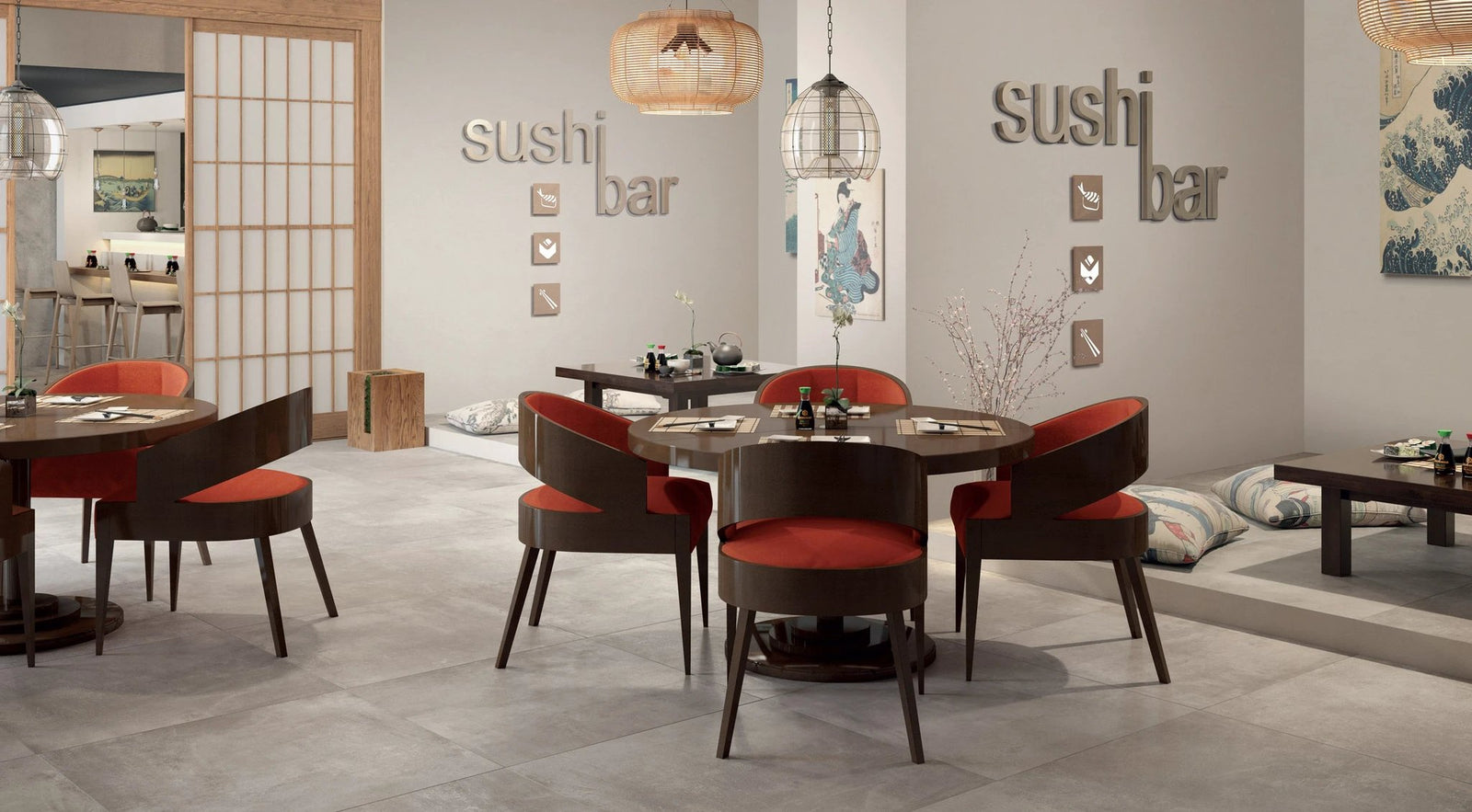 Volcano Taupe Porcelain Tile 12x24 flooring tile by Tilehouz