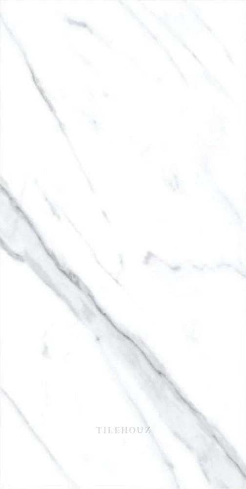 AGL Carrara Matte 12x24 porcelain tile by Tilehouz, white marble with gray veining