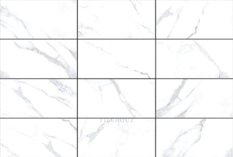 Agl Statuario Polished 12 X 24 Porcelain Tiles