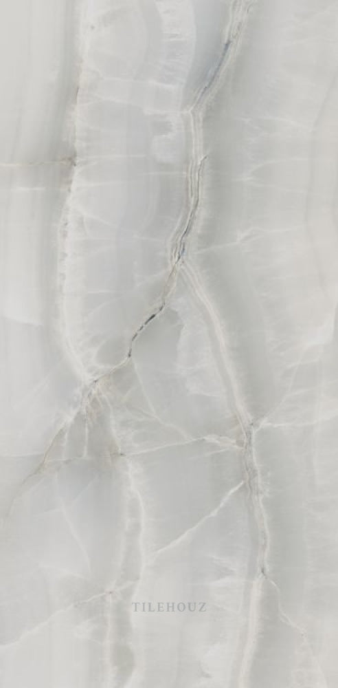 Akoya Silver Polished (Kry) 12 X 24 Porcelain Tiles