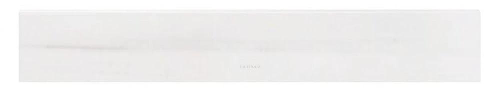 Porcelain bullnose trim 3.5 x 24, white polished AN Dolomite Supreme Tilehouz