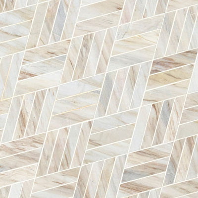 Agoura Marble Polished Rhombus Mosaic