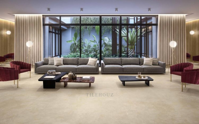 Appia Cross Cut Beige Polished (Kry) 24 X 48 Porcelain Tiles